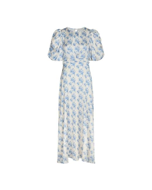 Neo Noir Blue Maxi Dresses