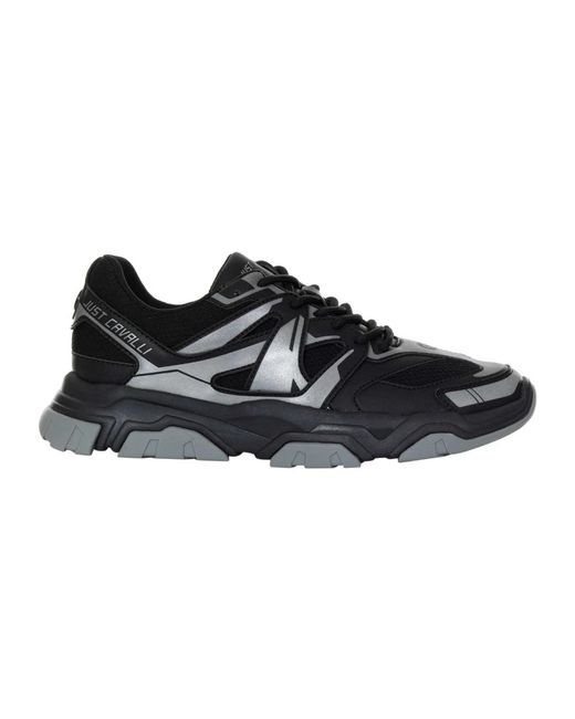 Sneakers di Just Cavalli in Black da Uomo