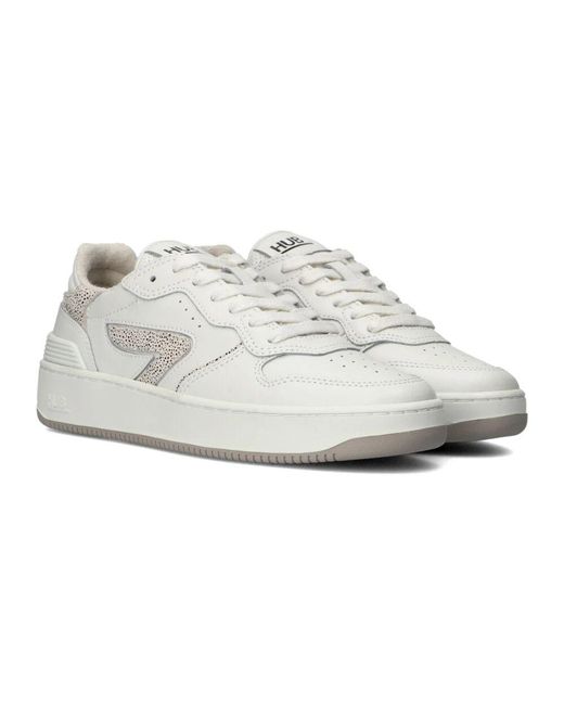 Hub White Weiße Low-Top-Sneaker Für Frauen