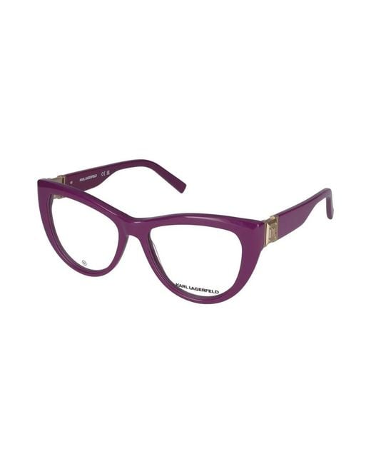 Karl Lagerfeld Purple Glasses