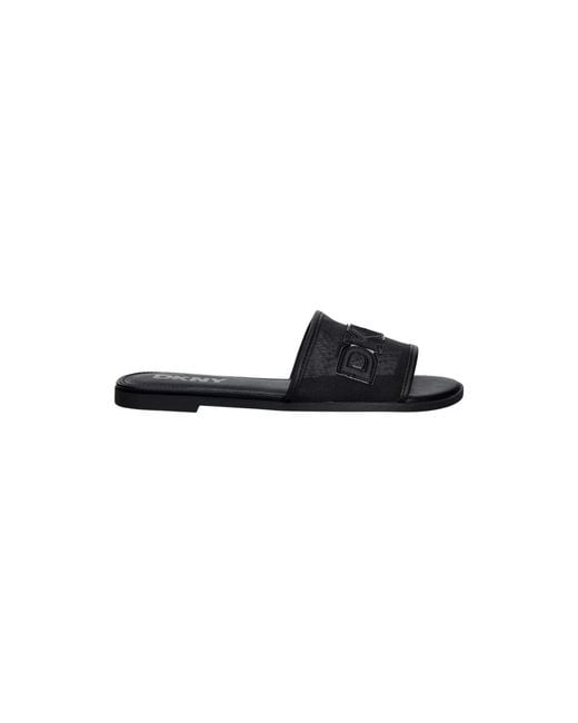 Sliders DKNY en coloris Black