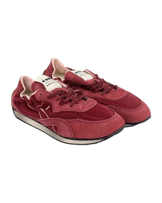 Diadora Red Sneakers