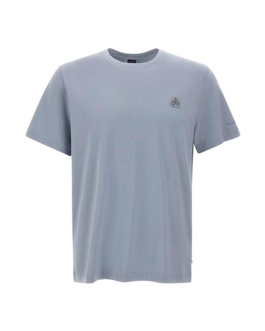 T-Shirts Moose Knuckles de hombre de color Blue