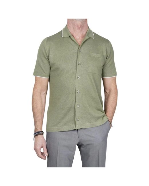 Shirts > short sleeve shirts Fedeli pour homme en coloris Green