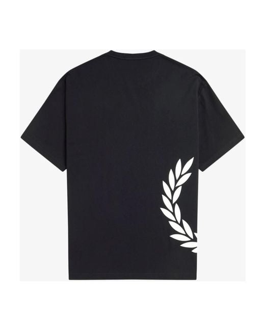 Fred Perry Black T-Shirts for men