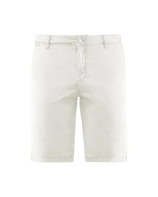 Bomboogie White Short Shorts for men