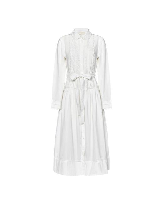 Ulla Johnson White Shirt Dresses