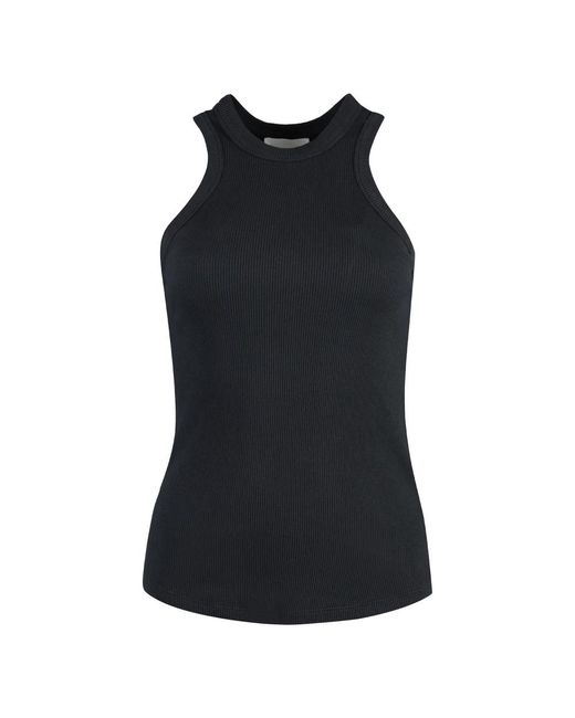 Halfboy Tops ,Zwart ,Katoen Tops in het Black