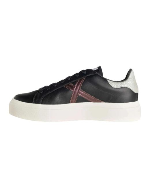 Munich Black Sneakers