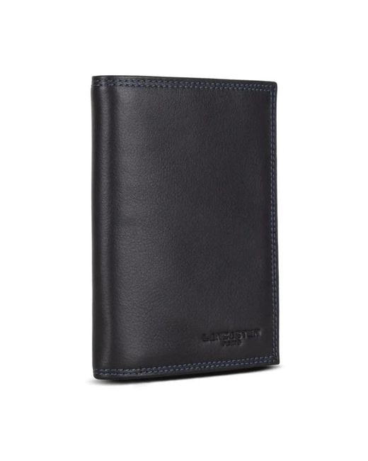 Lancaster Accessoires ,Zwart ,Leer Leren Portemonnee Kaarthouder Rfid Blokkering in het Black voor heren