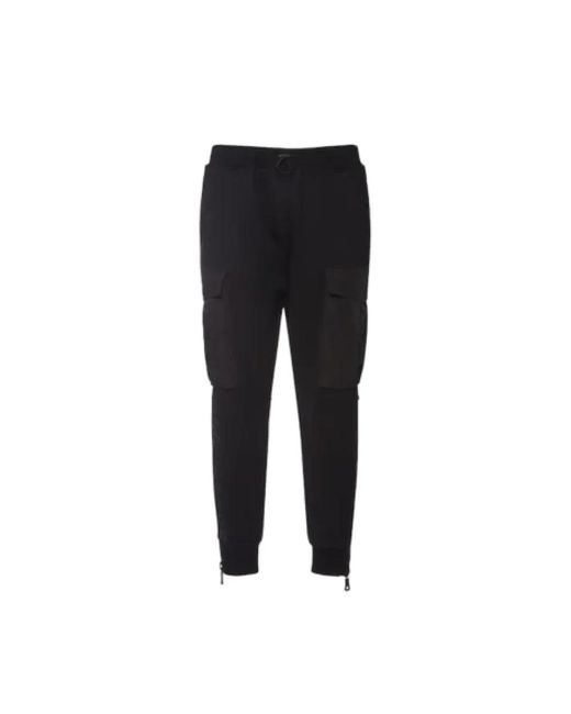 Straight Trousers di DSquared² in Black da Uomo