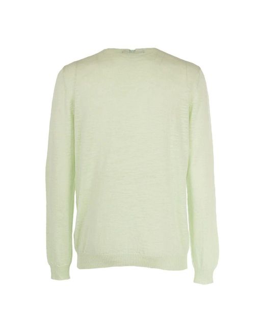 Round-Neck Knitwear di Liu Jo in Green da Uomo