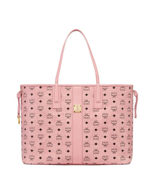 MCM Pink Shopping Bags
