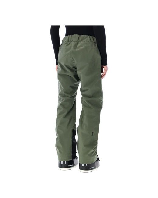 Peak Performance Green Straight Trousers for men
