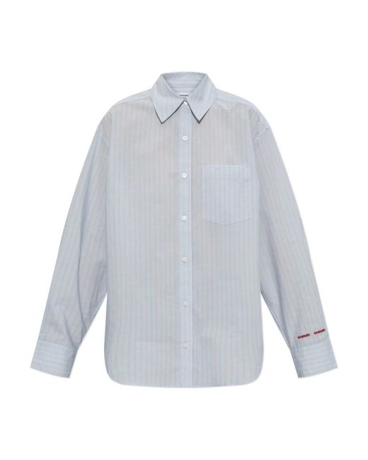 Shirts di Samsøe & Samsøe in Blue