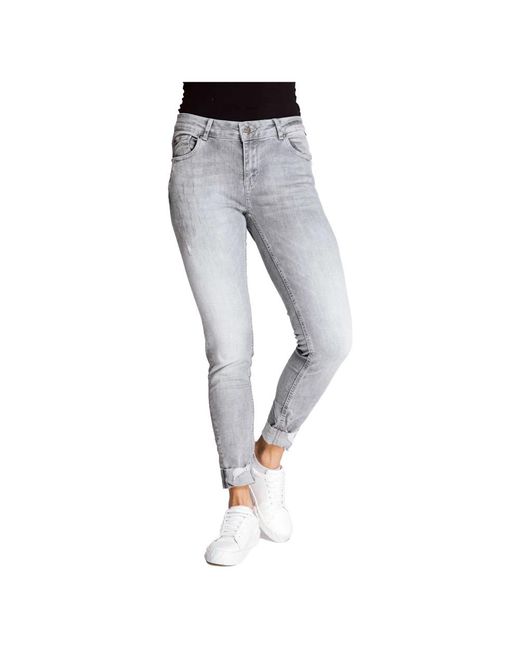 Zhrill Gray Skinny Jeans