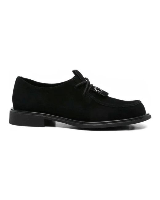 ADRIANNA FERETTI Black Laced Shoes