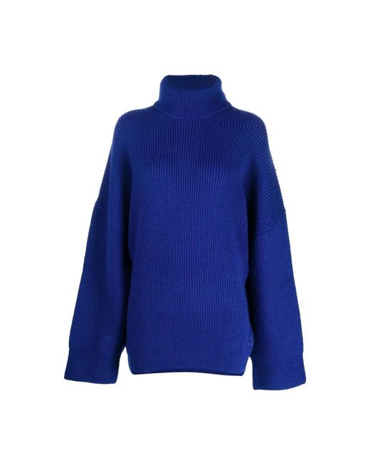 The Attico Blue Blaue casual wollpullover grace