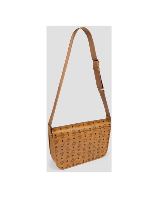 MCM Brown Aren Messenger-Tasche