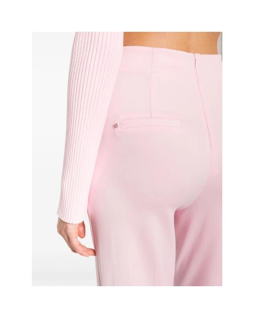 Sportmax Pink Wide Trousers