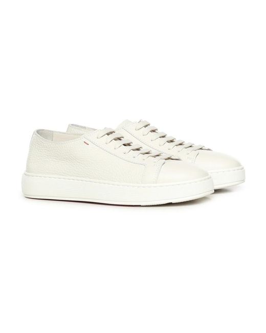 Santoni E I48 Sneakers in White für Herren