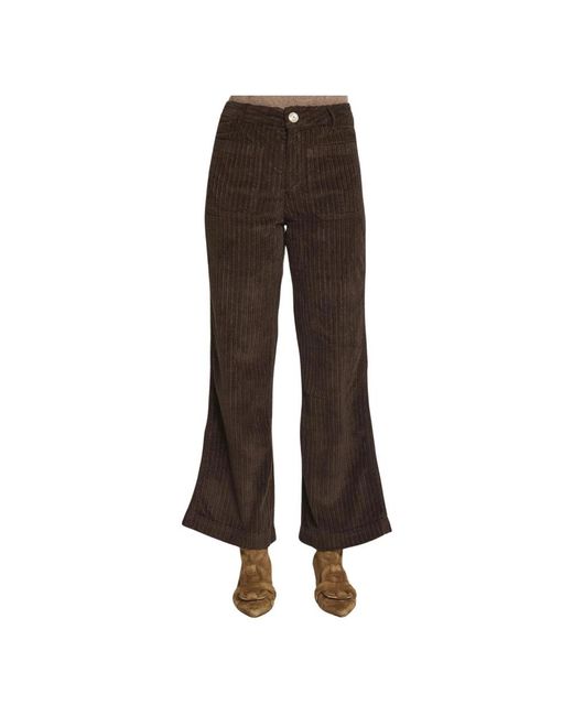 MASSCOB Brown Wide Trousers