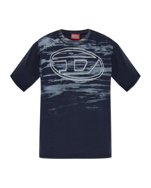 DIESEL T-Shirt T-Boxt-T5 in Blue für Herren