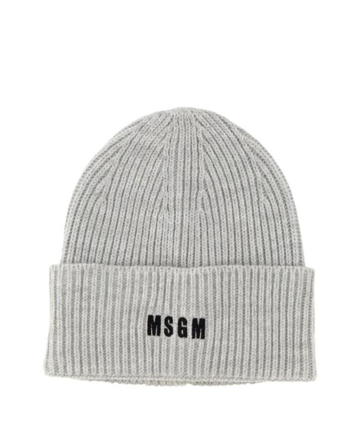 Beanies di MSGM in Gray
