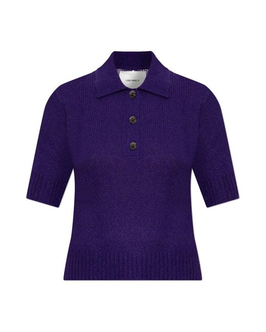 Lisa Yang Masy Top in het Purple