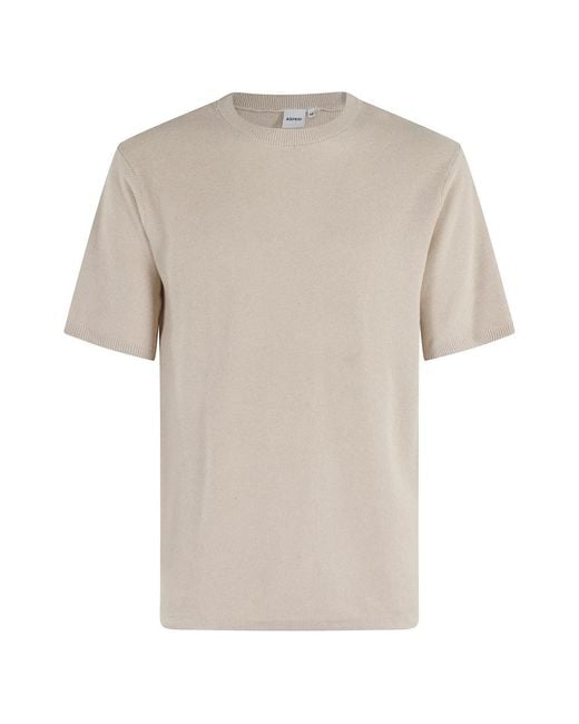 Aspesi Natural Round-Neck Knitwear for men