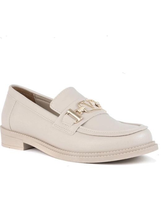 Vaani White Loafers
