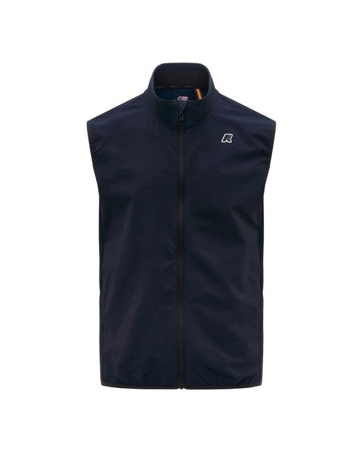 K-Way Blue Waistcoats for men