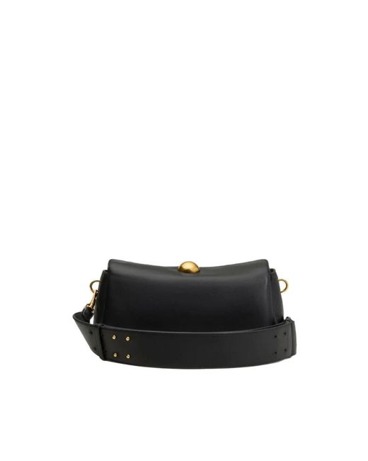 AMI Black Shoulder Bags