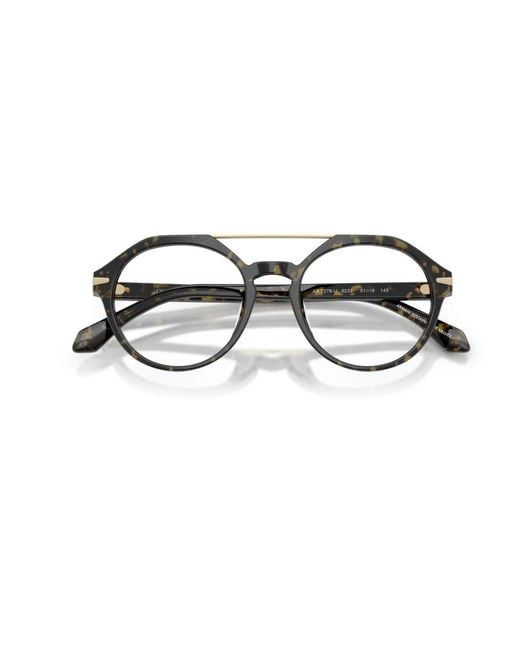 Giorgio Armani Black Glasses for men