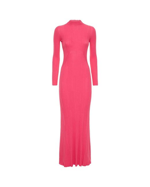Jacquemus Pink Maxi Dresses