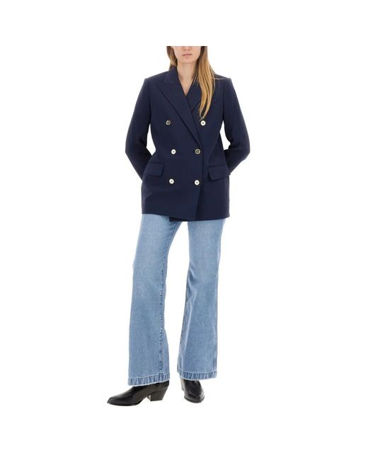 Michael Kors Blue Flared Jeans