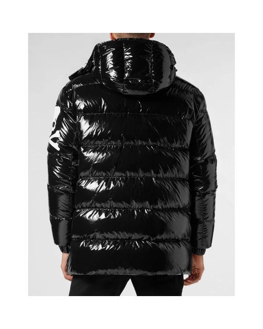 Down Jackets Philipp Plein de hombre de color Black