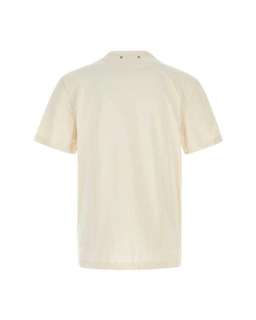 Golden Goose Deluxe Brand Natural T-Shirts for men