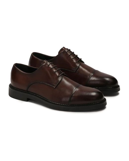 Kazar Braune Halbschuhe Mit Kappe in Brown für Herren