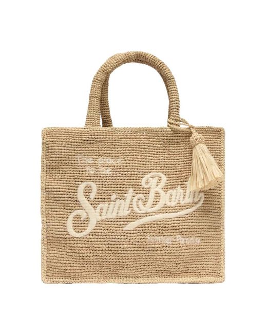 Mc2 Saint Barth Metallic Tote Bags