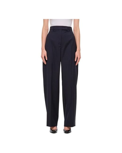 Sportmax Blue Wide Trousers