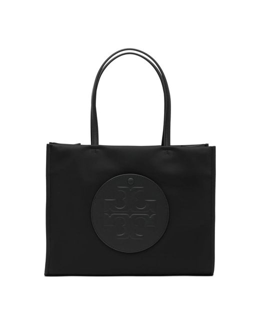 Tory Burch Black Schwarze Schultertasche Ella Small Tote