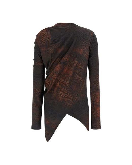 Kiko Kostadinov Brown Blouses