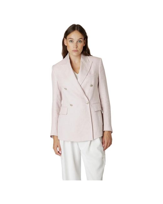 Blazers Eleventy de color Purple