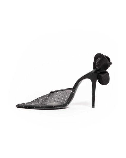 Magda Butrym Black Heeled Mules