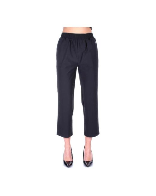 Save The Duck Blue Cropped Trousers