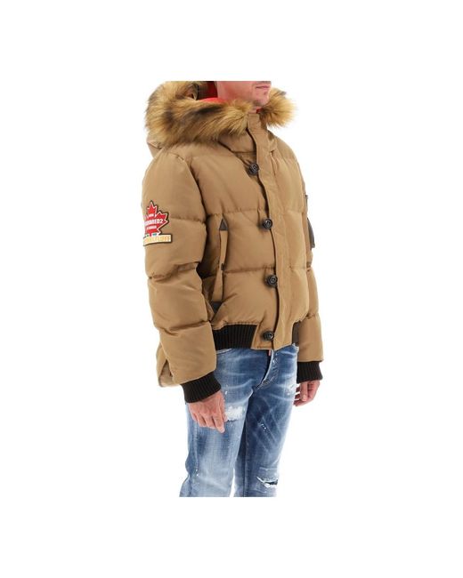 DSquared² Natural Winter Jackets for men