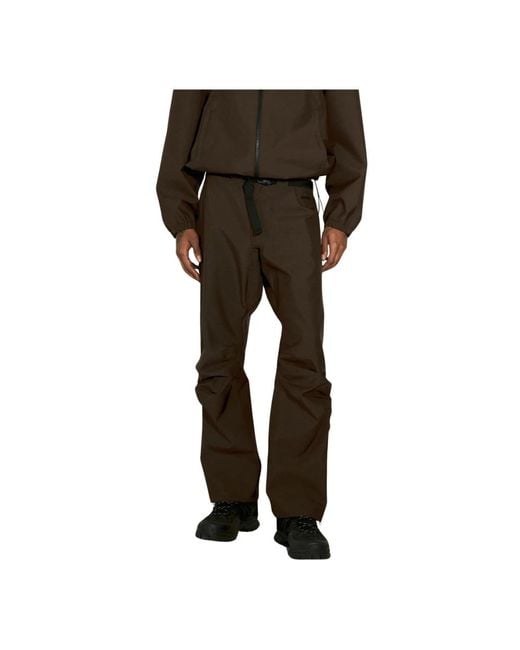 GR10K Black Straight Trousers for men