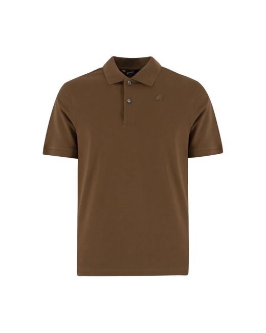 K-Way Brown Polo Shirts for men