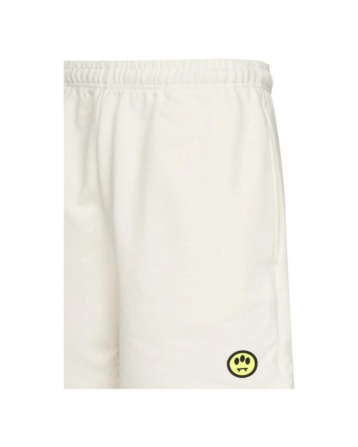 Barrow Shorts Mit Elastischem Bund in Natural für Herren